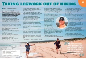 Cape2Camp Got Featured in Wanderlust Magazine: A Dream Come True